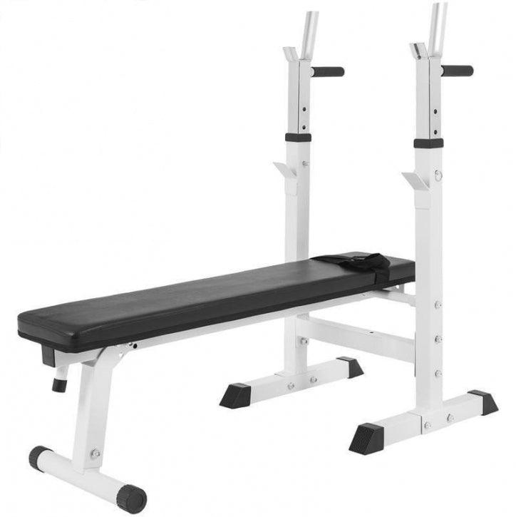 Hantelbank Kunstoffset weiss 100 kg - Gorilla Sports Schweiz