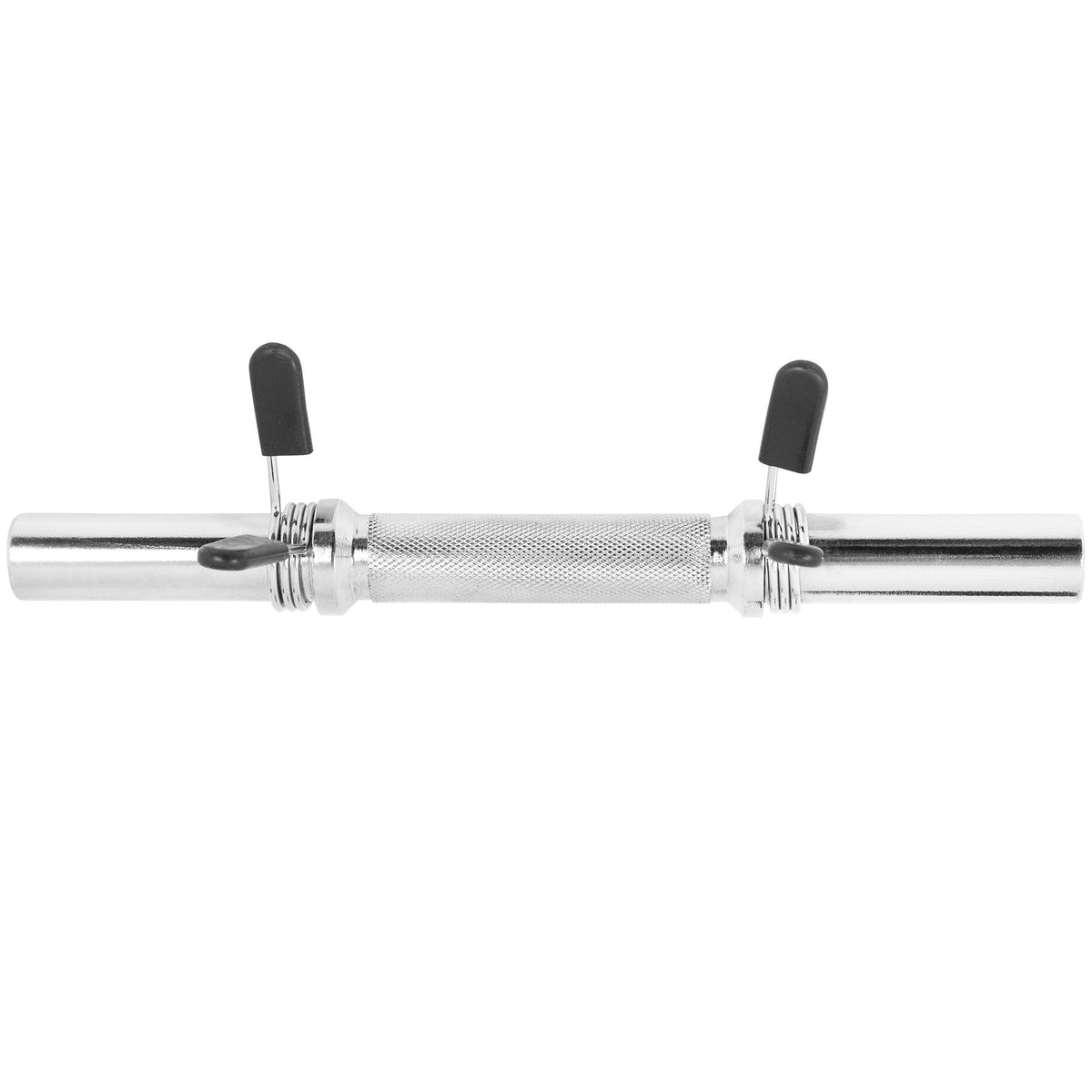 Kurzhanelstange Set 35 cm mit Federverschluss Chrom - Gorilla Sports Schweiz