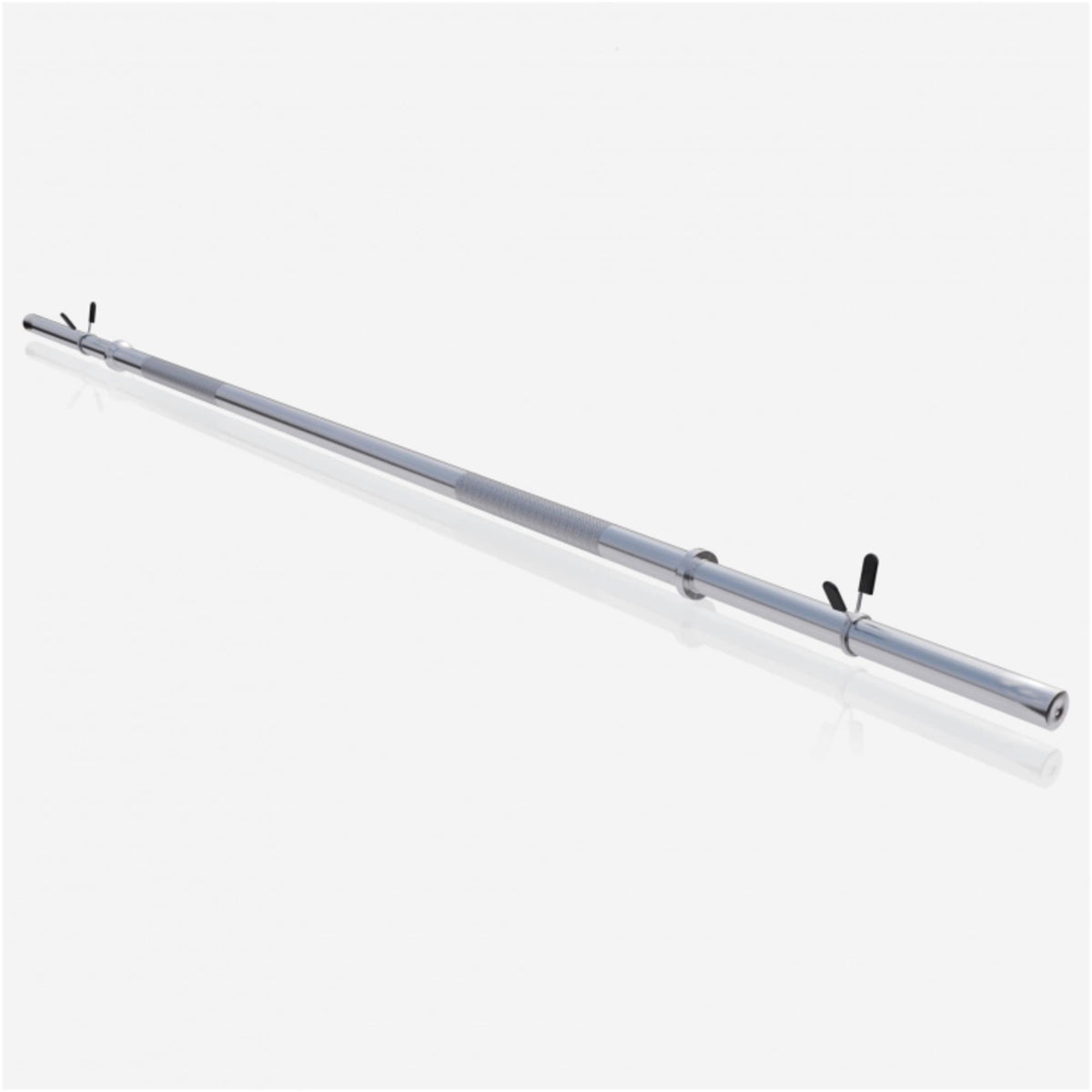 Langhantelstange Chrom 170 cm mit Federverschluss - Gorilla Sports Schweiz