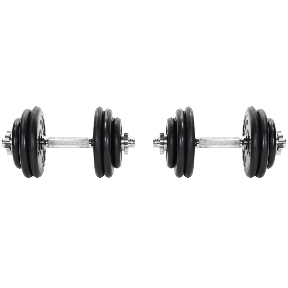 Kurzhantelset Gummi 30 kg - Gorilla Sports Schweiz