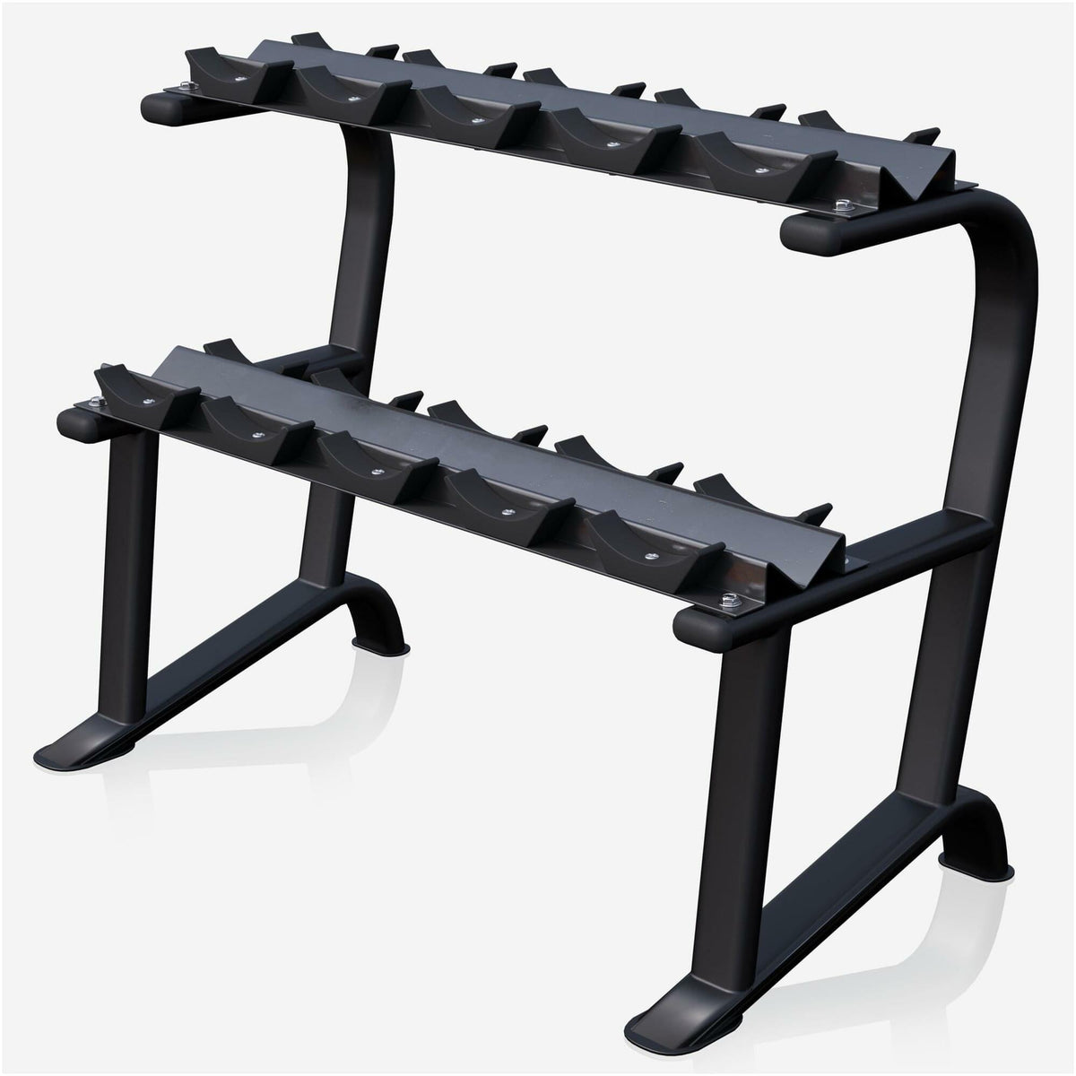 Kurzhantelablage Silber - Gorilla Sports Schweiz