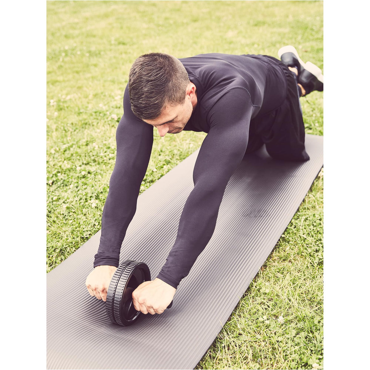 Ab Roller Schwarz - Gorilla Sports Schweiz