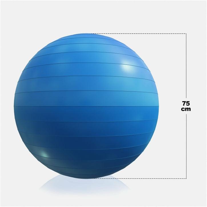 Gymnastikball Fitness Sitzball ⌀75 cm - Gorilla Sports Schweiz