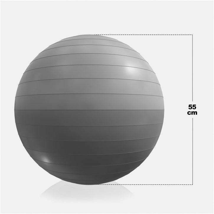 Gymnastikball Fitness Sitzball ⌀55 cm - Gorilla Sports Schweiz