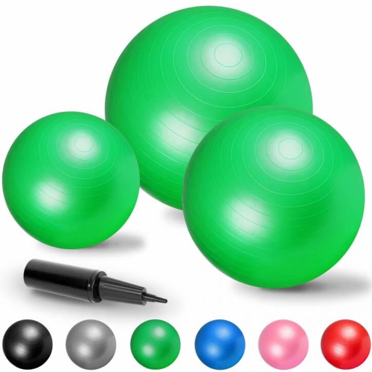 Gymnastikball Fitness Sitzball ⌀55 cm - Gorilla Sports Schweiz