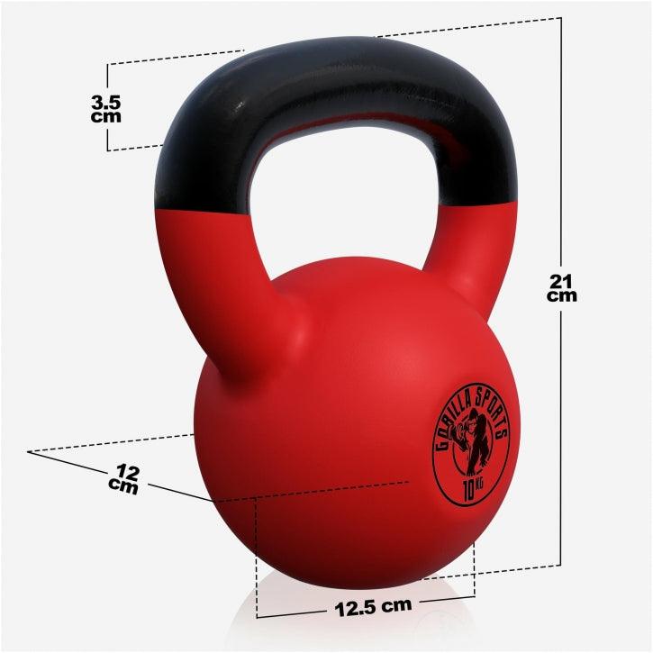 Kettlebell Neopren 2-32 KG - Gorilla Sports Schweiz
