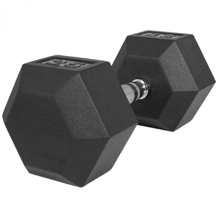 Hexagon Gummi Studio Hantel 2-50 KG - Gorilla Sports Schweiz
