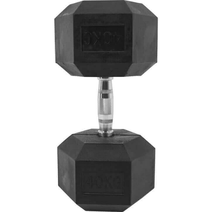 Hexagon Gummi Studio Hantel 2-50 KG - Gorilla Sports Schweiz