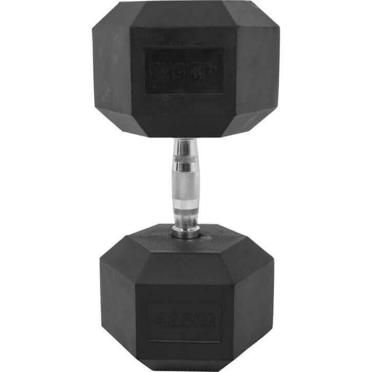 Hexagon Gummi Studio Hantel 2-50 KG - Gorilla Sports Schweiz