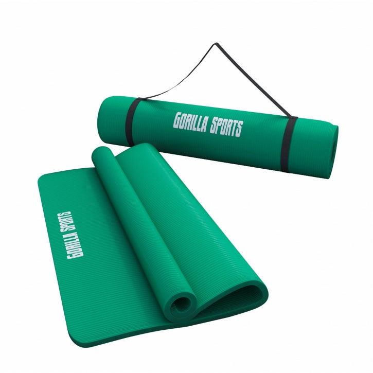 Yogamatte in verschiedenen Farben 190x100x1.5 cm - Gorilla Sports Schweiz