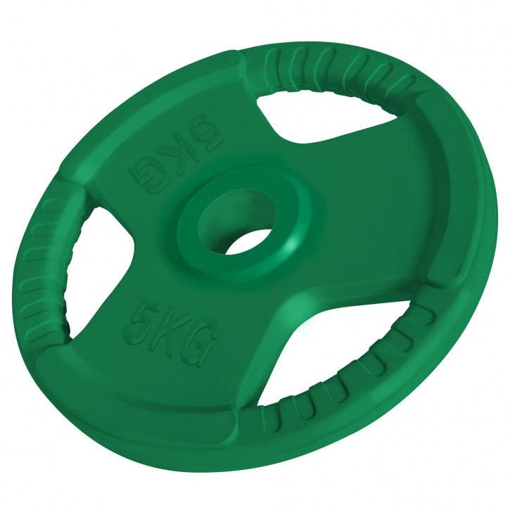 Olympia Curl-Set Gummi Gripper 75 kg - Gorilla Sports Schweiz