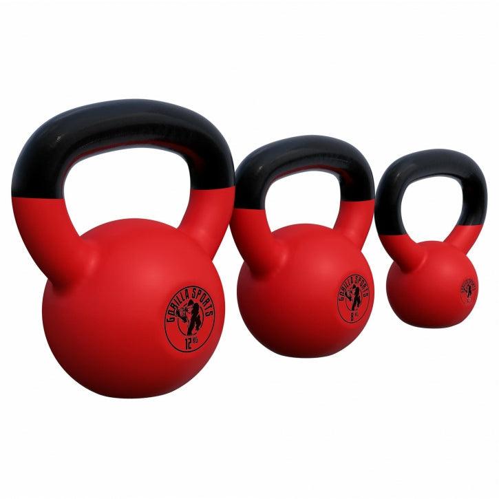 Kettlebell Neopren 2-32 KG - Gorilla Sports Schweiz