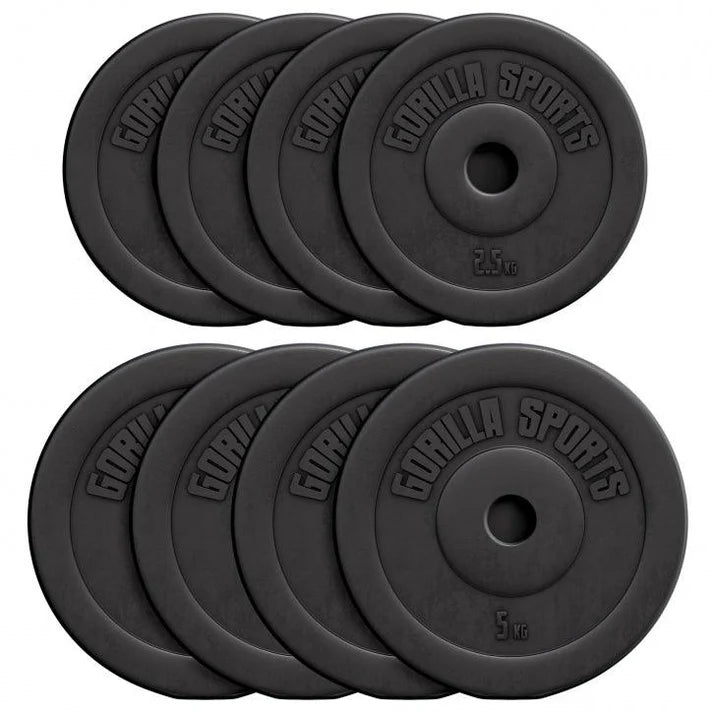 Hantelscheiben Kunststoff 1.25-15 KG