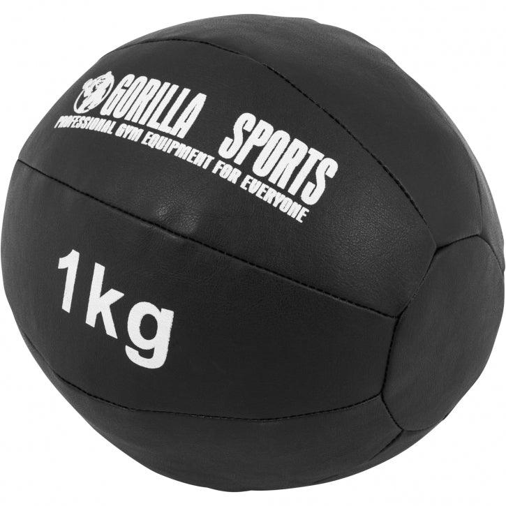 Kunstleder Medizinball 1-10 KG - Gorilla Sports - Gorilla Sports Schweiz