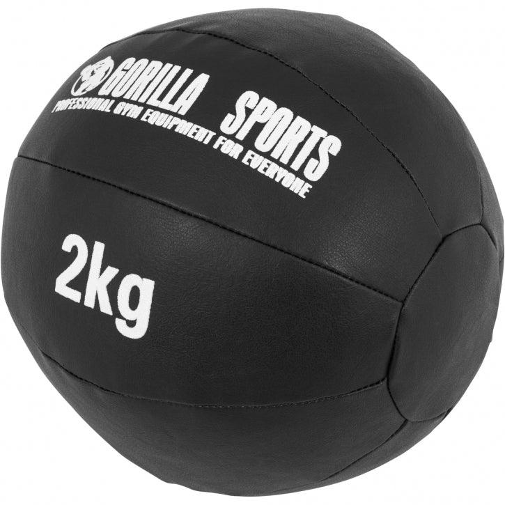 Kunstleder Medizinball 1-10 KG - Gorilla Sports - Gorilla Sports Schweiz