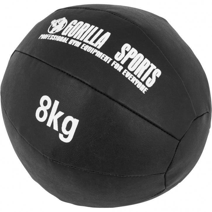Kunstleder Medizinball 1-10 KG - Gorilla Sports - Gorilla Sports Schweiz