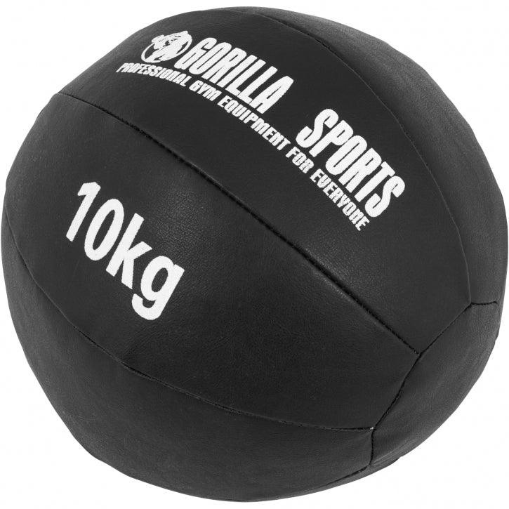 Kunstleder Medizinball 1-10 KG - Gorilla Sports - Gorilla Sports Schweiz