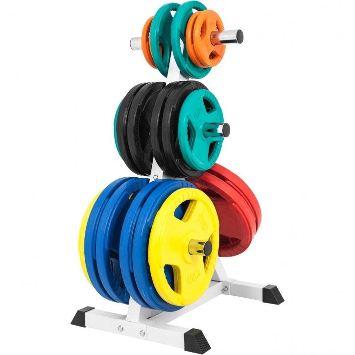 Hantelscheibenständer mit 4 Aufnahmen 50/51mm - Gorilla Sports Schweiz