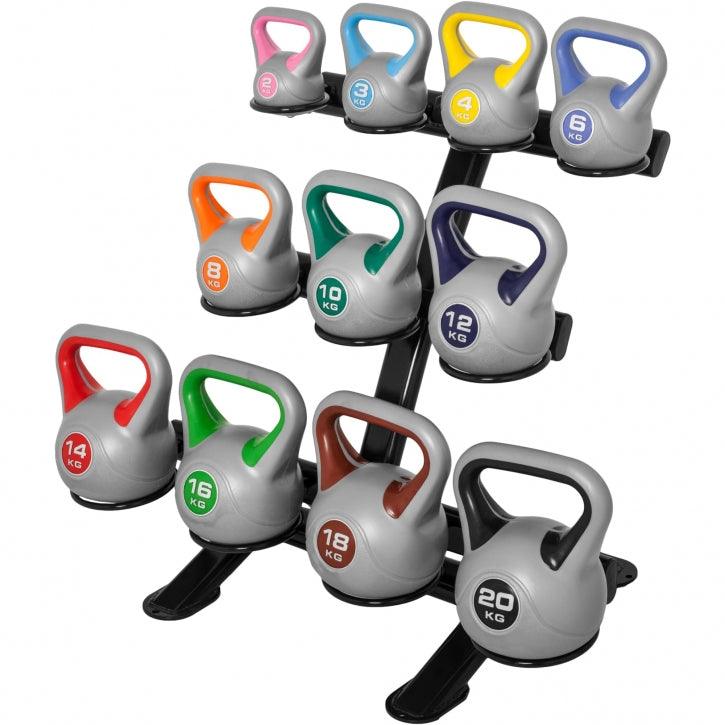 Kettlebell Stylish 2-113 KG - Gorilla Sports Schweiz