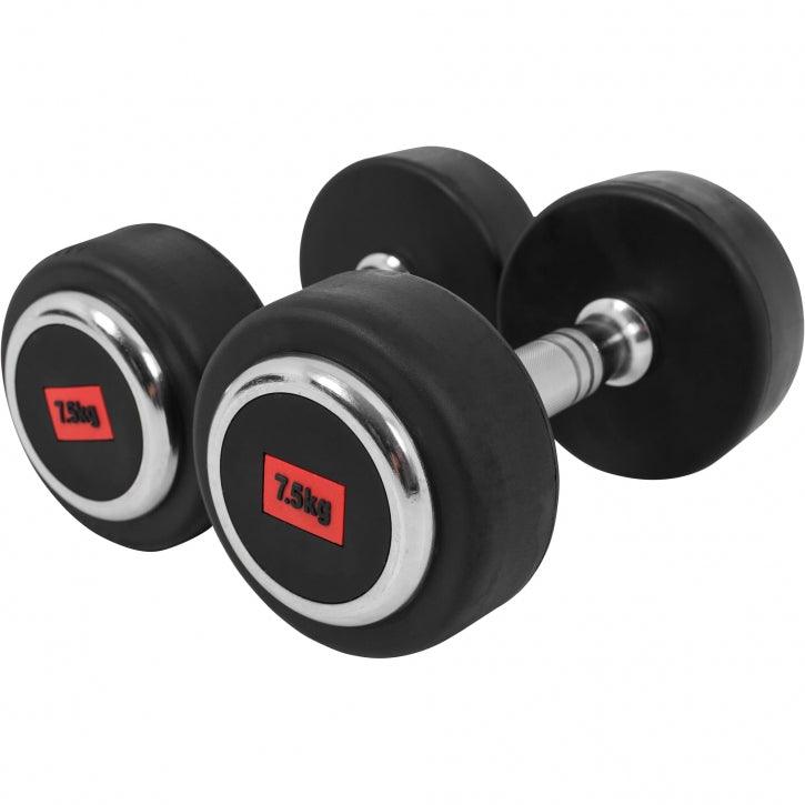 Kurzhantel Profi Gummi 2.5-50 KG - Gorilla Sports Schweiz