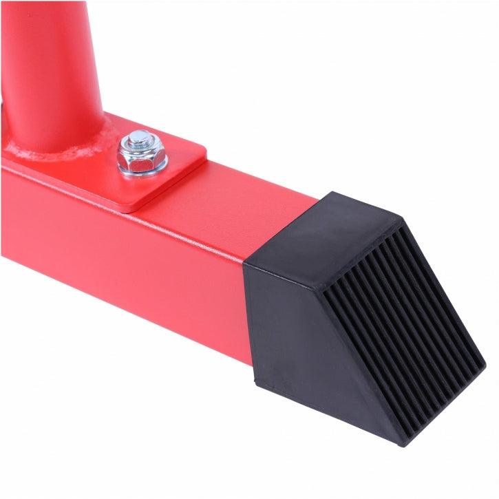 Push Up Parallettes Schwarz/Blau/Rot - Gorilla Sports Schweiz
