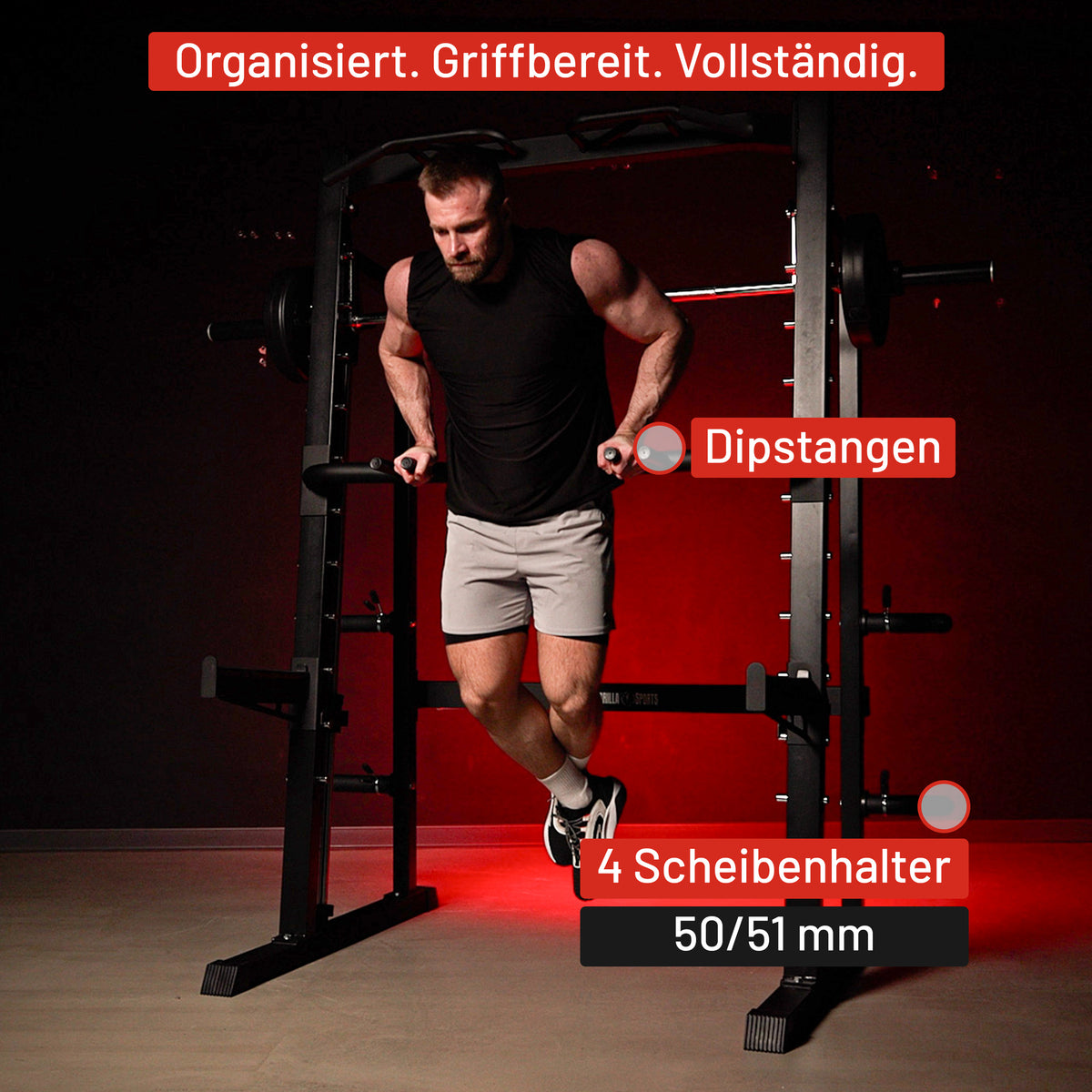 Half Rack Smith Machine
