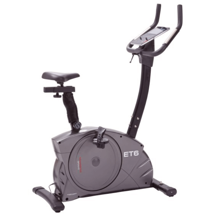 Hometrainer Ergometer ET 6 Schwarz - Gorilla Sports Schweiz