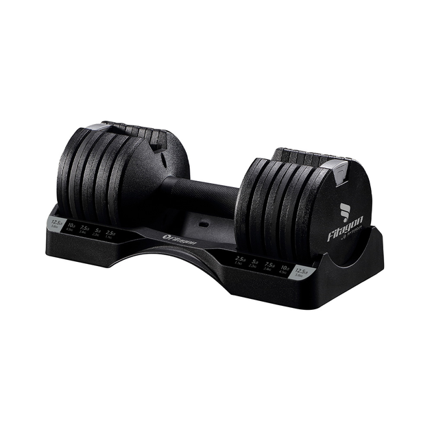 Fitagon Verstellbare Kurzhantel Flex (Schwarz)