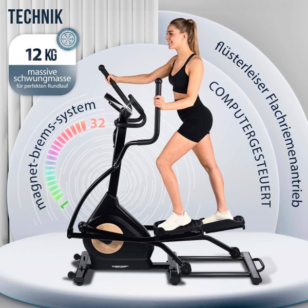 Ellipsentrainer Fit Wheel Pro - Gorilla Sports Schweiz