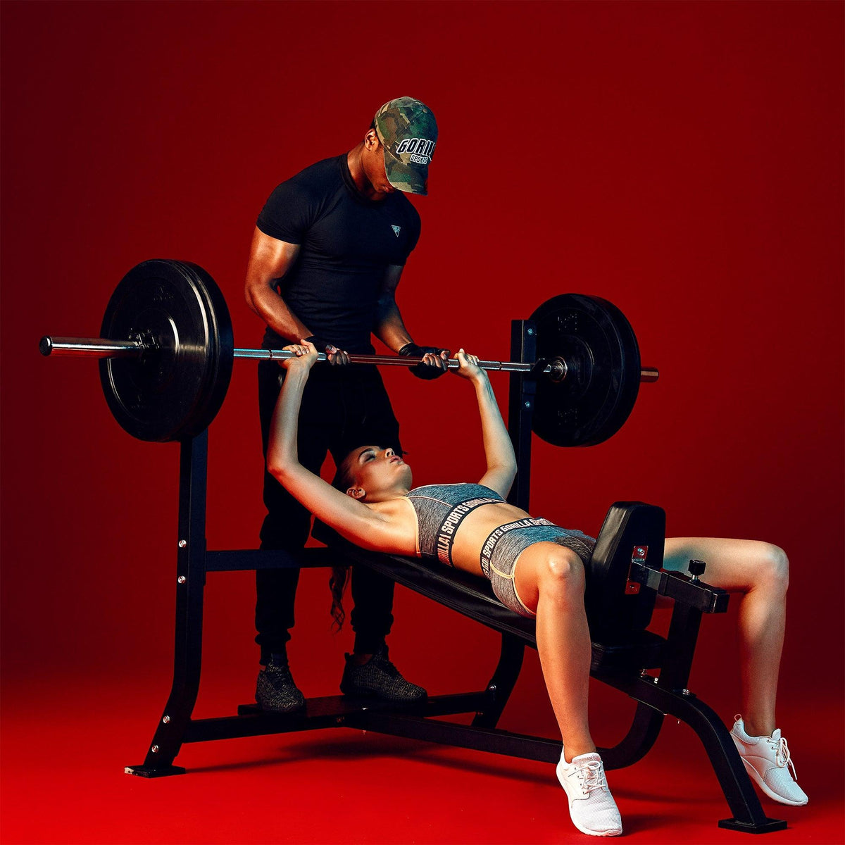 Schrägbank mit Ablage - Gorilla Sports Schweiz