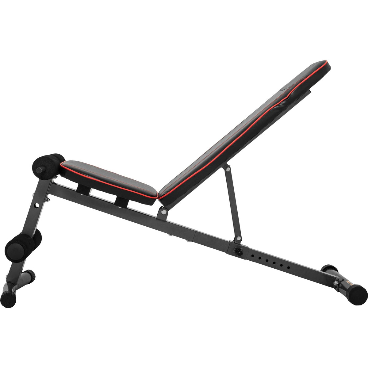 Bauchtrainer Rückentrainer Schwarz/Rot - Gorilla Sports Schweiz