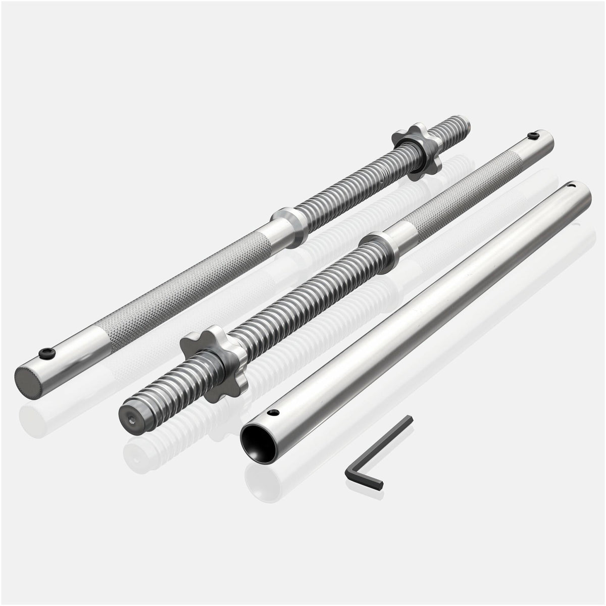 Langhantelset E-Series Kunststoff 60 kg - Gorilla Sports Schweiz
