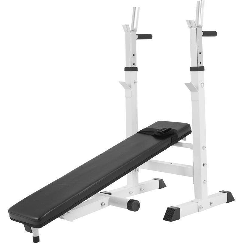 Hantelbank Kunstoffset weiss 100 kg - Gorilla Sports Schweiz